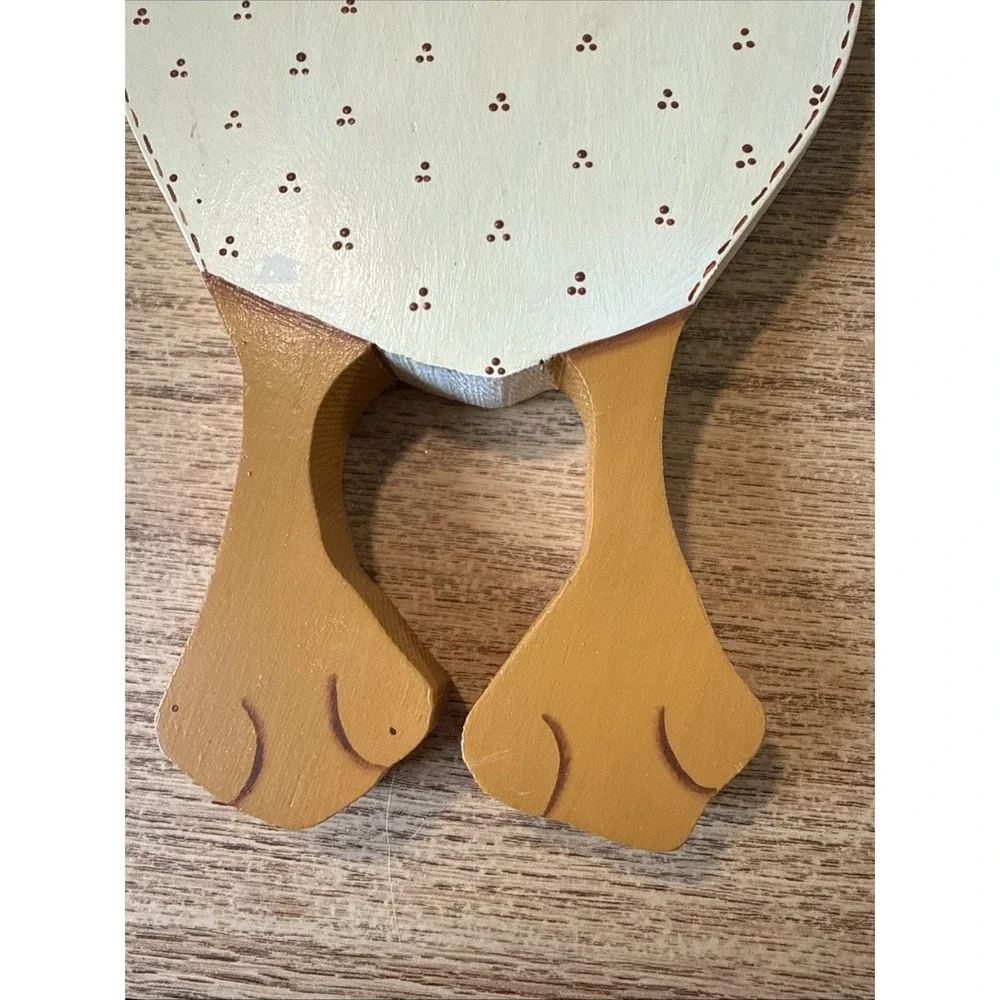 Vintage Farmhouse Wooden Sign Country Goose Duck‎ Hand Painted 16
